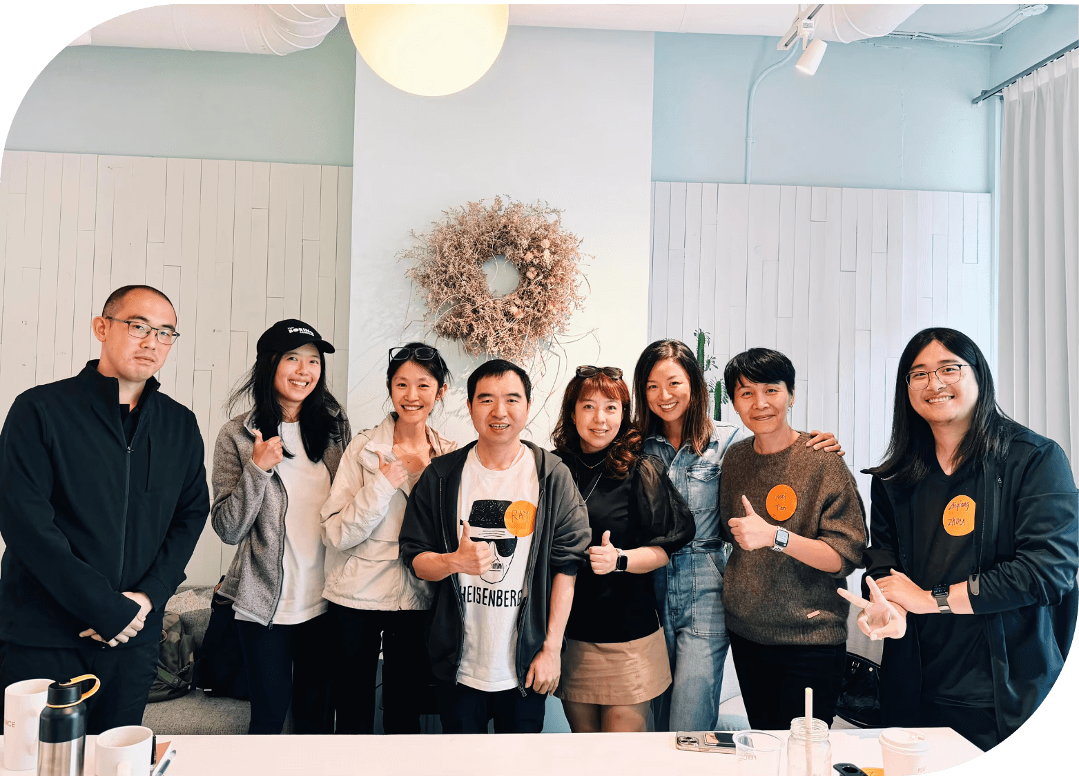 一口新飯社群成員合照